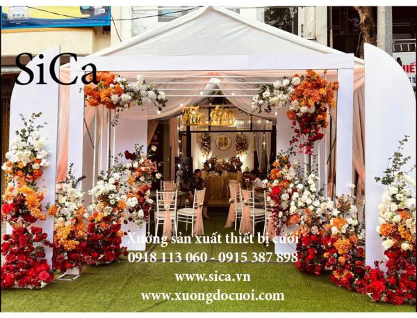 Bán cổng hoa cưới mới nhất hiện nay