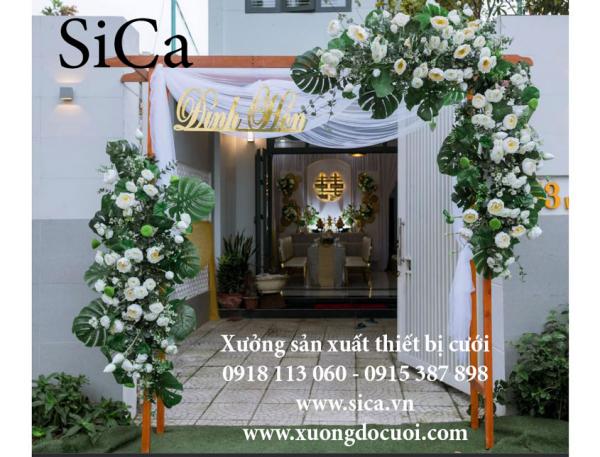 Bán cổng cưới kết hoa mới lạ