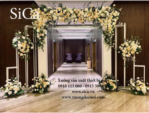 Xưởng sản xuất cổng hoa theo yêu cầu