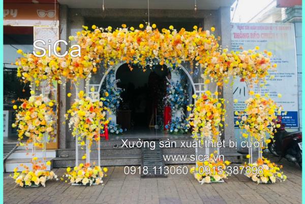 Cổng hoa đám cưới giá rẻ