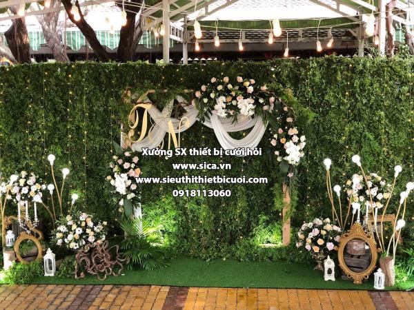 Backdrop chụp hình đám cưới sang trọng nhất