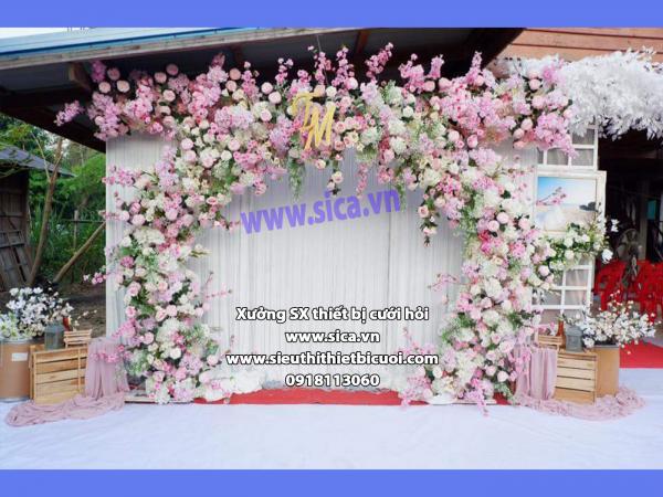 Sản xuất background cưới