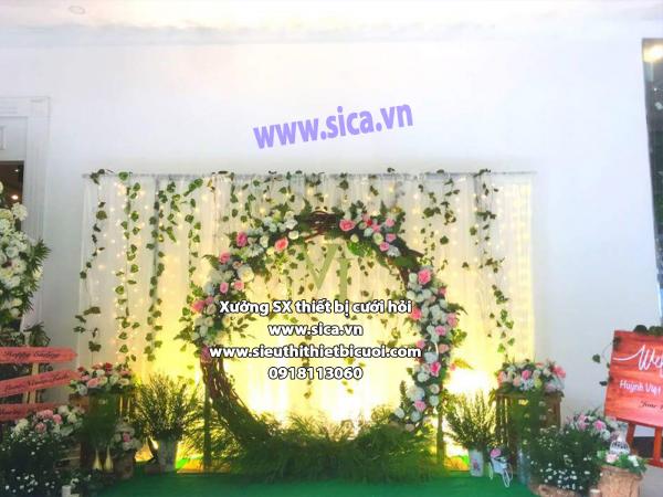 Backdrop cưới nhà hàng mới nhất