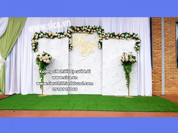 Backdground chụp hình cưới mới