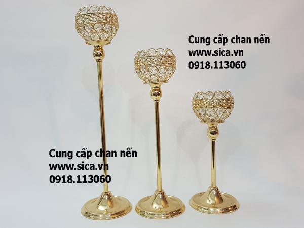 Bộ chân nến để bàn mẫu mới