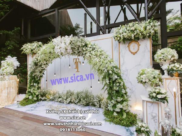 Sản xuất thiết kế phông chụp hình cưới