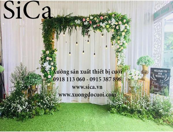 Cổng hoa đám cưới giá rẻ chất lượng