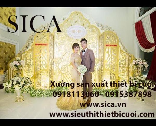 Xưởng bán backdground chụp hình đám cưới