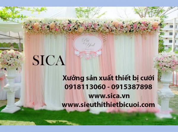Bán tấm phông kết hoa giá rẻ