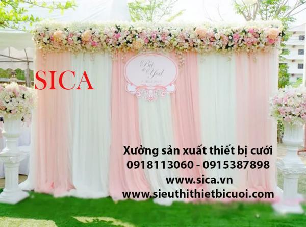 Tấm phông kết hoa chụp hình