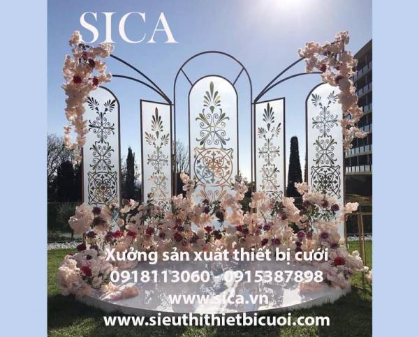 Sản xuất tấm phông trang trí ngoài trời