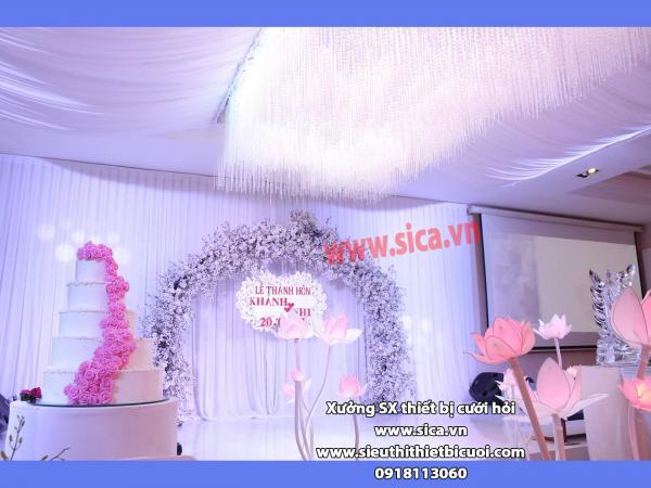 Chổ bán background đám cưới