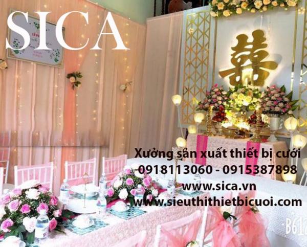 Nơi bán sĩ và lẻ phụ kiện trang trí gia tiên đám cưới