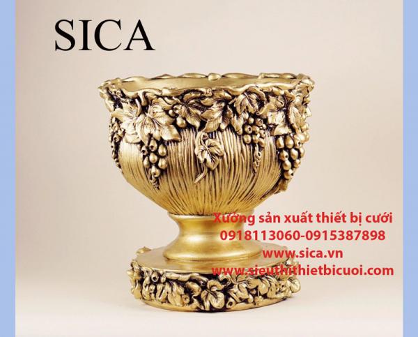 Bán các loại bình hoa composite lớn nhỏ