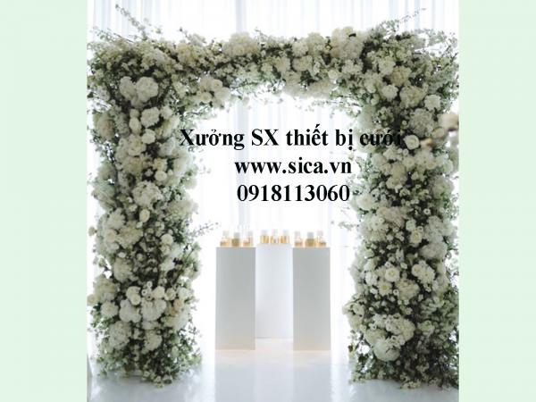 Xưởng thiết kế bán cổng cưới mới đẹp