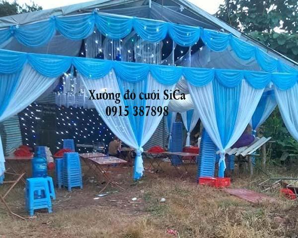 Xưởng may la phông và rèm màn rạp sự kiện và đám cưới