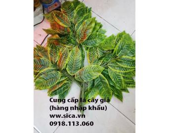 Bán lá cây giả các loại