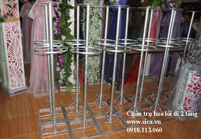 Chân hoa lối đi 2 tầng