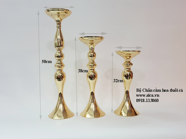 Cho thuê bộ bình cắn hoa bàn tiệc