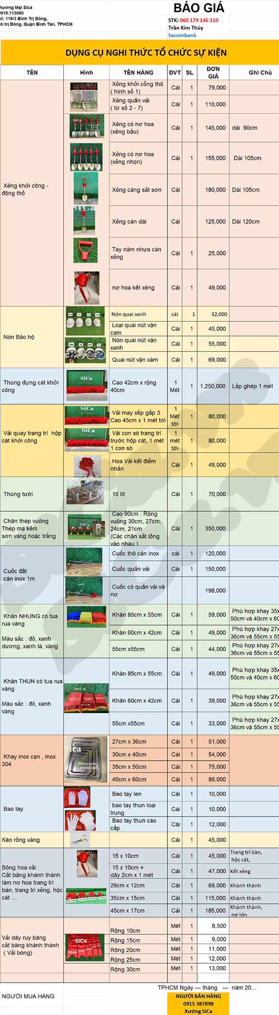 Dụng cụ khởi công 