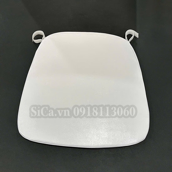 Nệm ghế tiffany mày trắng 