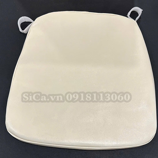 Nệm ghế tiffany mày kem 